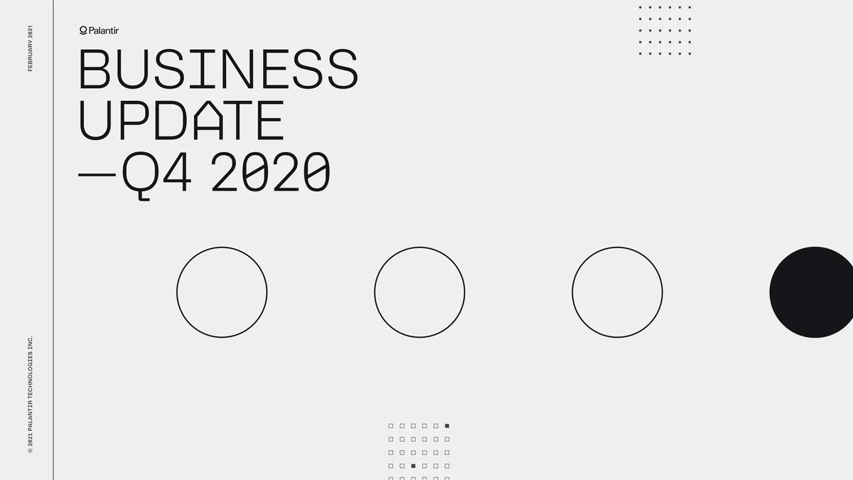 Minimalist design with corporate branding elements.