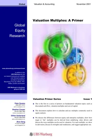 valuation multiples primer