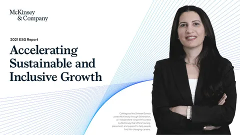 Accelerating Sustainable and Inclusive Growth