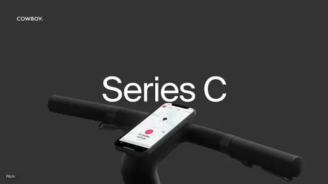 Check out the 30-slide pitch deck Cowboy;; an e-bike startup;; used to raise $80 million in a round backed by Tiger Global