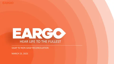 Eargo | Results Presentation Deck | 4 slides