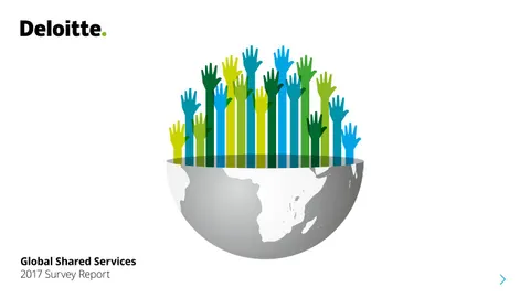 Global Shared Services 2017 Survey Report