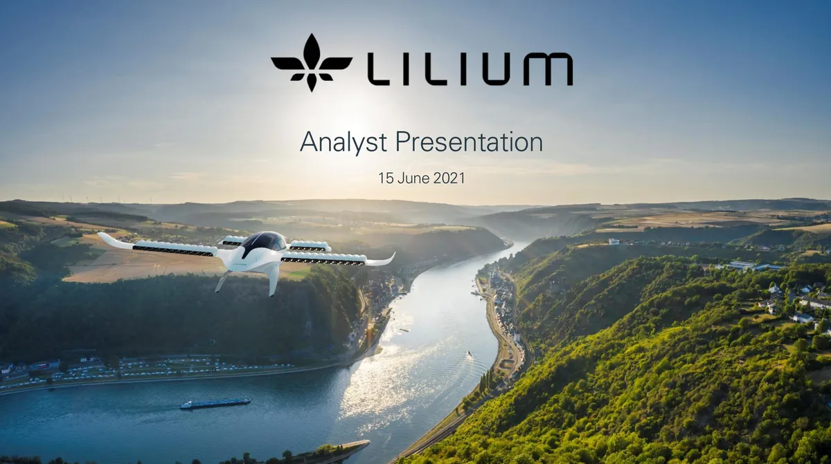 Lilium | SPAC Presentation Deck | 51 slides · slide 1