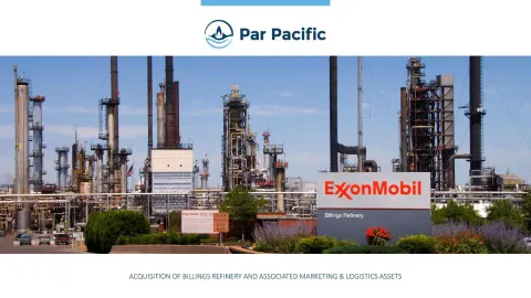 Par Pacific | Mergers and Acquisitions Presentation Deck | 11 slides
