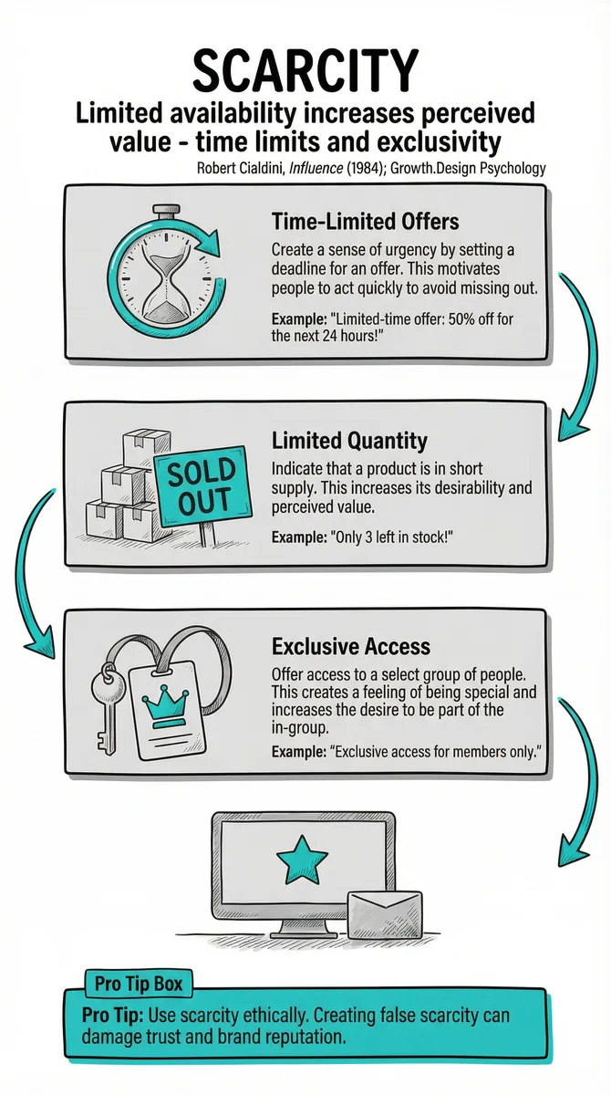 Scarcity pattern illustration