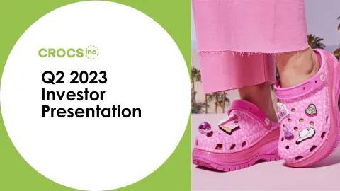 Crocs | Results Presentation Deck | 40 slides