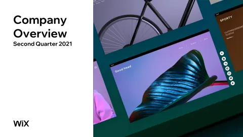 Wix | Results Presentation Deck | 29 slides