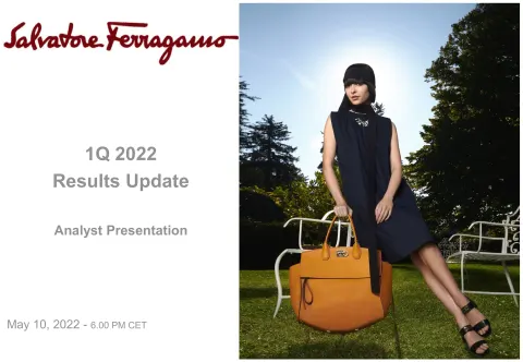 Salvatore Ferragamo | Results Presentation Deck | 9 slides