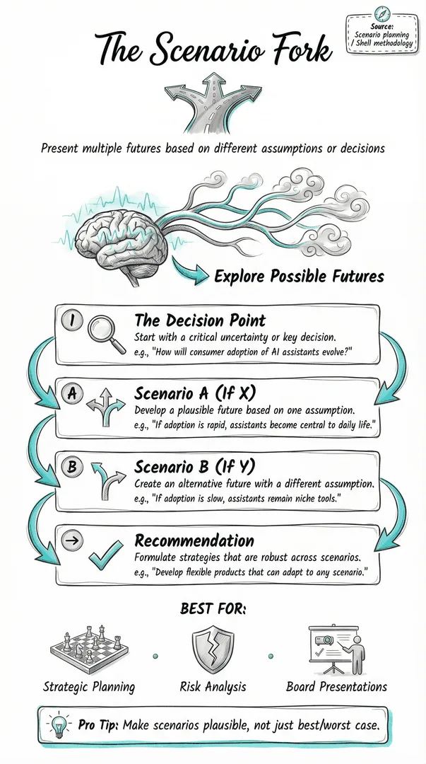 Scenario Fork illustration