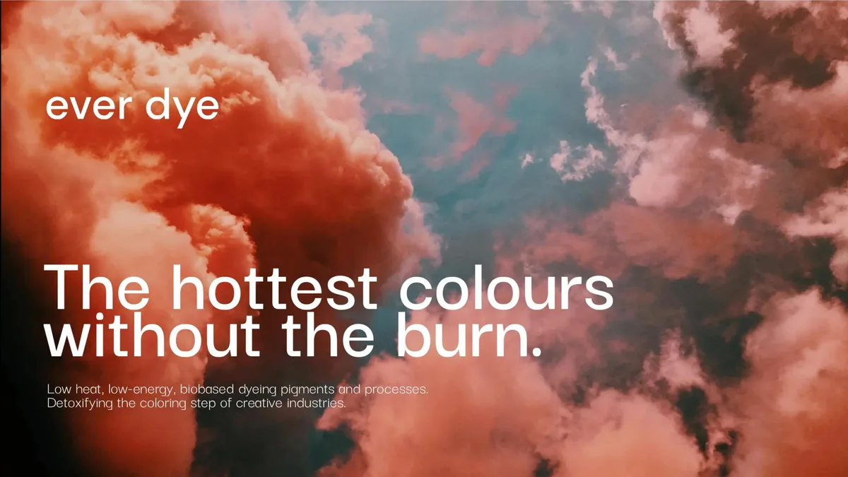 Ever Dye: Sustainable textile dye startup raises $3.7 million · slide 1