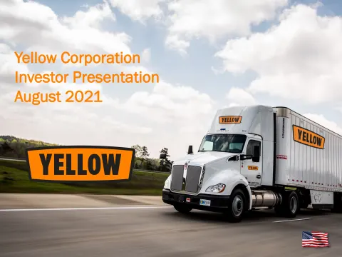 Yellow Corporation | Investor Conference Presentation Deck | 22 slides