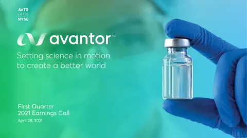 Avantor | Results Presentation Deck | 18 slides