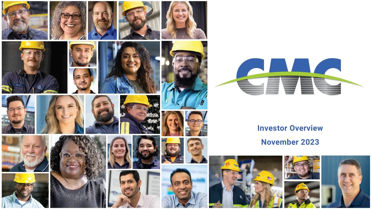 Commercial Metals Company | Investor Presentation Deck | 28 slides · slide 1