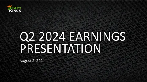 DraftKings | Results Presentation Deck | 17 slides