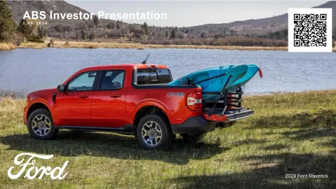 Ford | Results Presentation Deck | 105 slides
