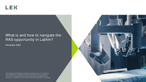 What is and how to navigate the RAS opportunity in LatAm?