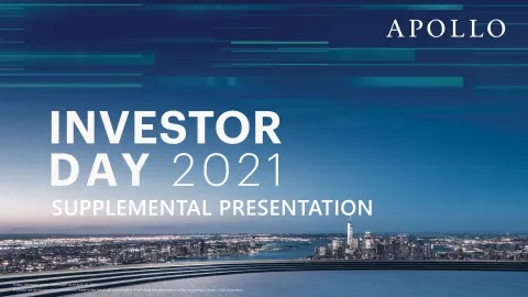 Apollo Global Management | Investor Day Presentation Deck | 42 slides