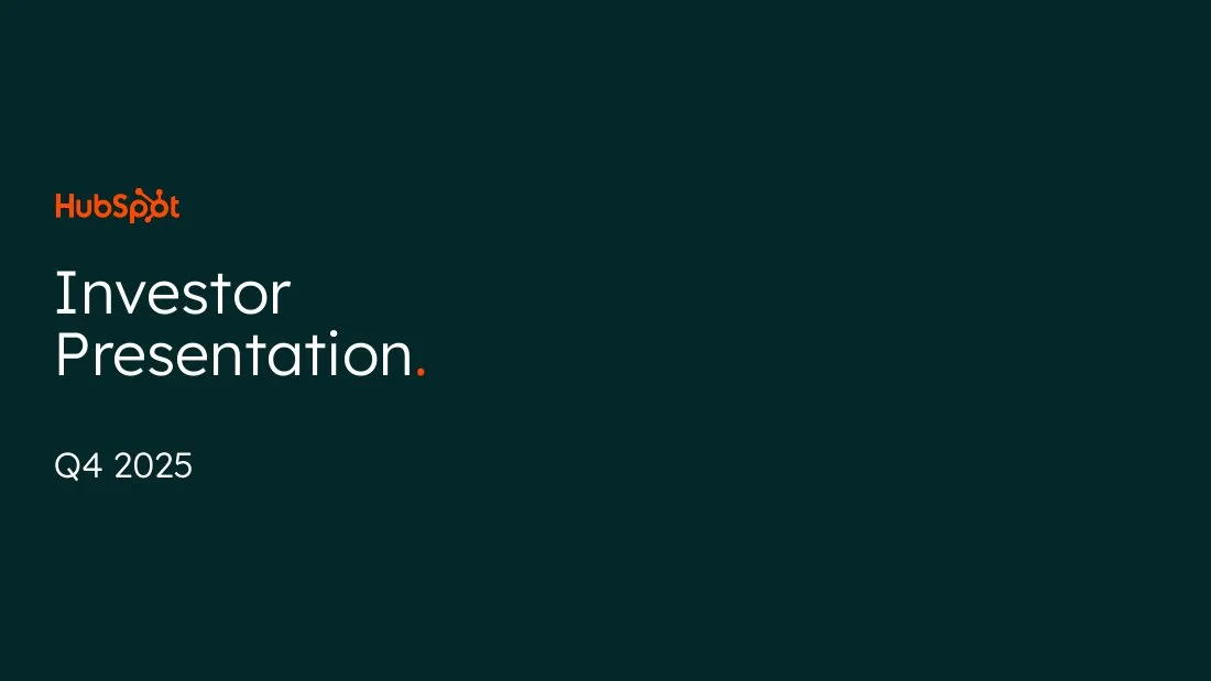 2025 Q4 Investor Presentation · slide 1
