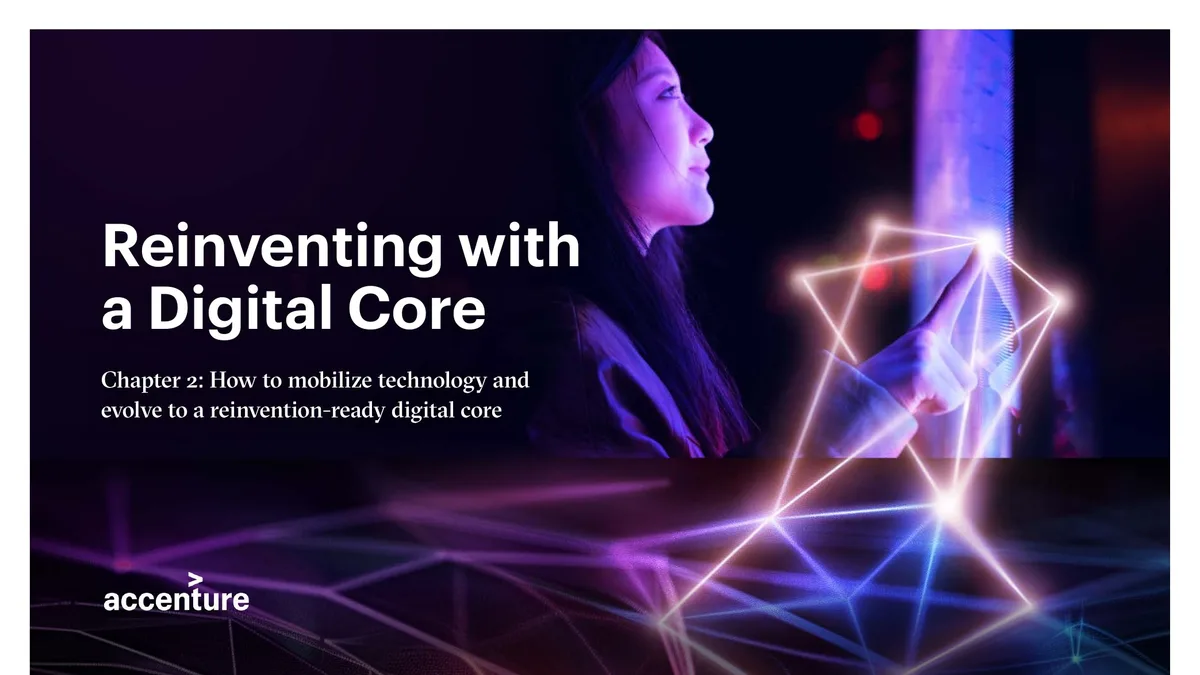 Reinventing with a Digital Core · slide 1