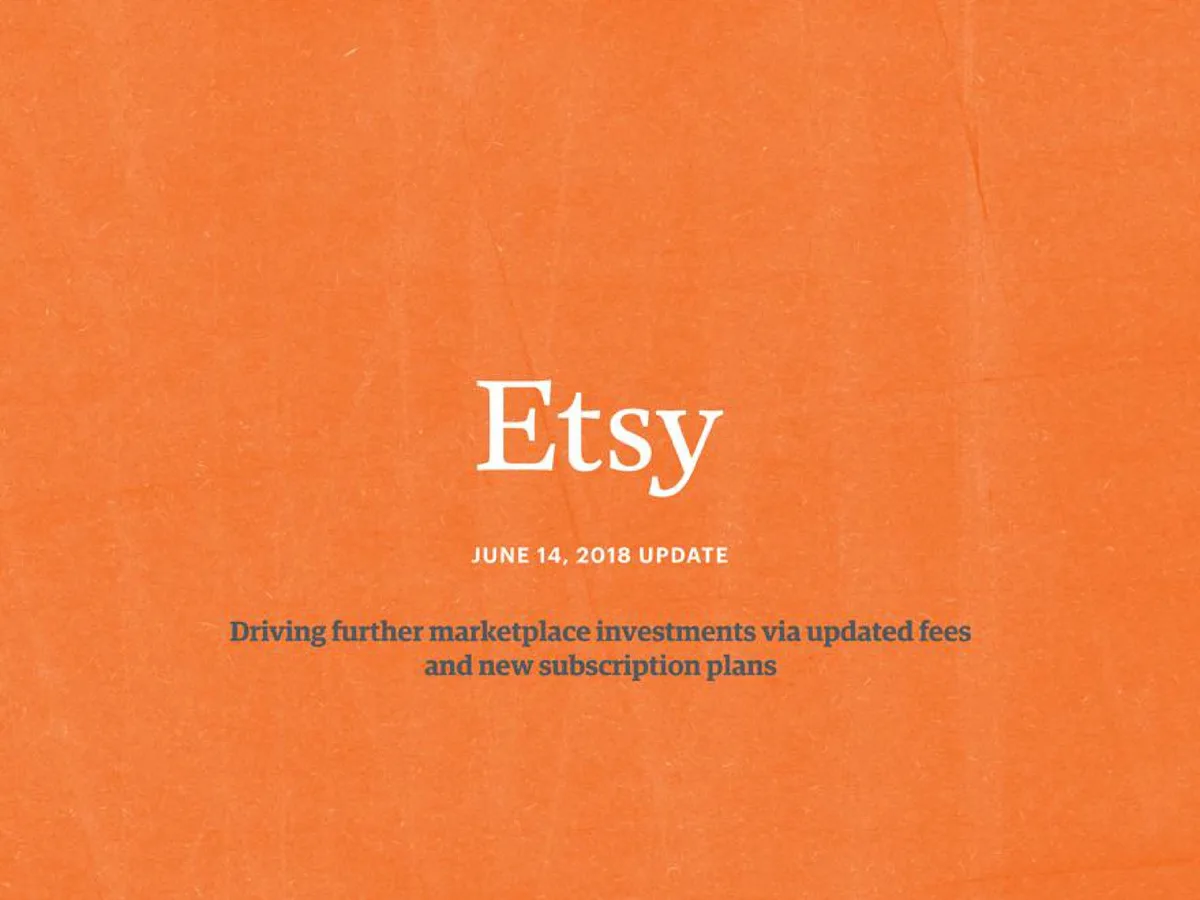 Etsy | Investor Presentation Deck | 16 slides · slide 1